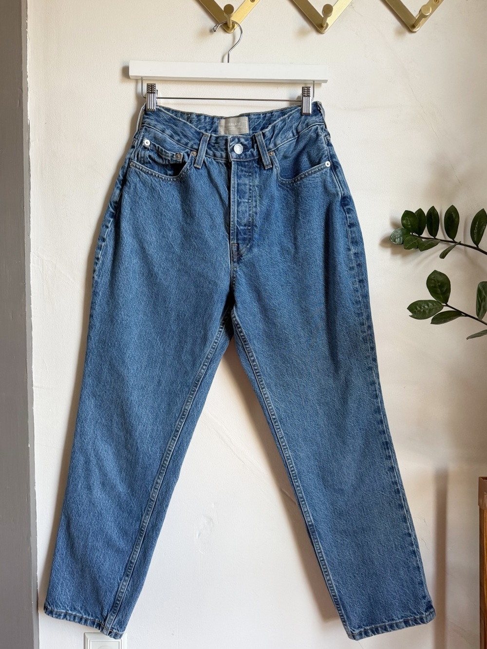 Everlane The Curvy 90’s Cheeky Straight Jean Crop in Northridge